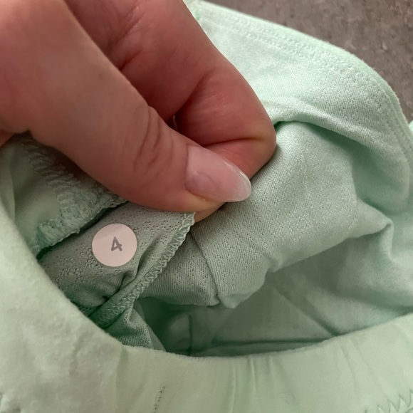 Mint Green Lululemon Halter Top with Built-in Bra - Picture 3 of 3